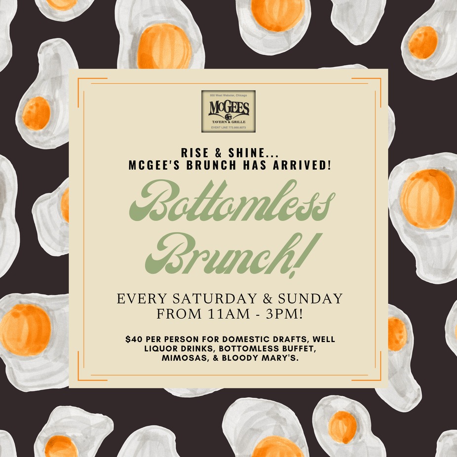 McGee's Saturday & Sunday Brunch event photo