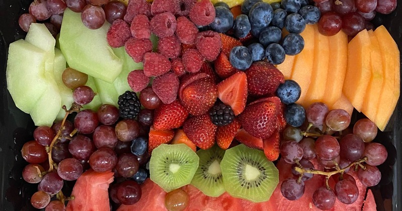 Mixed fruit platter