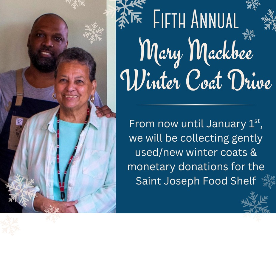 Mary Mackbee Winter Coat Drive event photo