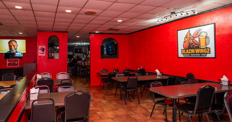 Interior, seating area