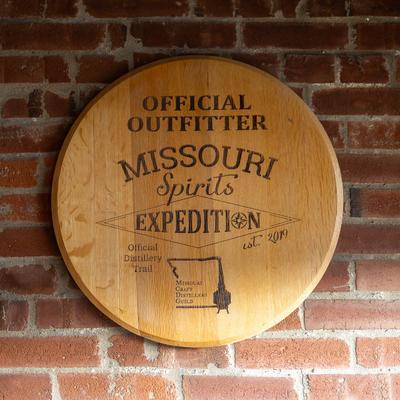 Missouri Spirits Expedition Barrel Head..