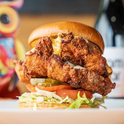 The Tipsy Chick sandwich.