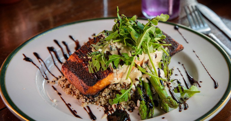 Blackened salmon