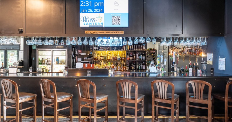 Interior, bar area