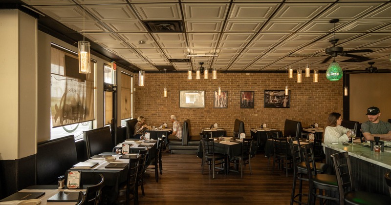 Interior, main dining area