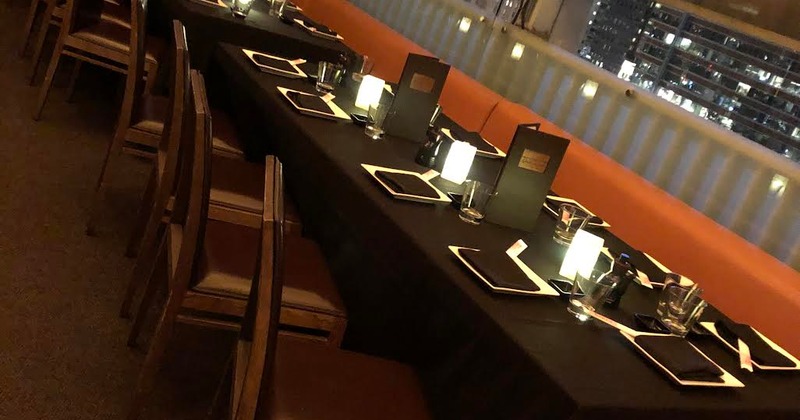 Tables ready for guests