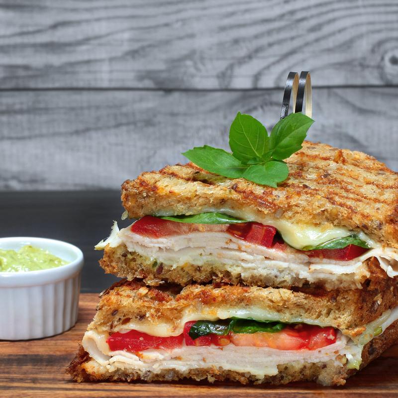 SMOKED SALMON PANINI photo