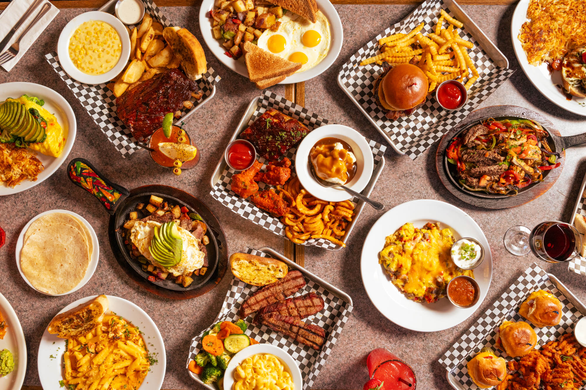 Food and appetizers