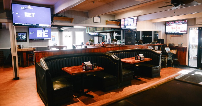 Interior, seating area