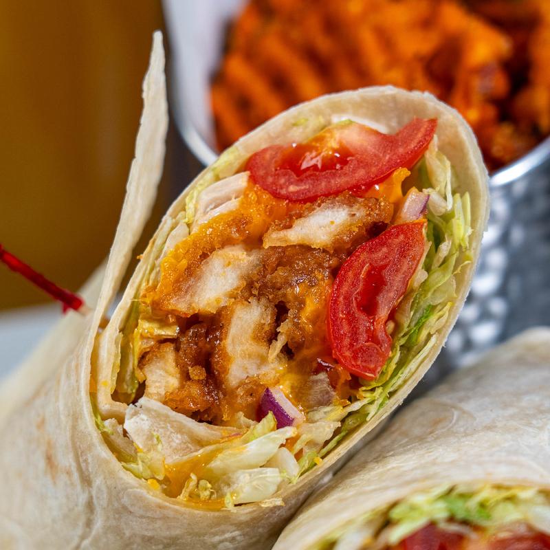 menu item 7 of 12, Crispy Chicken Wrap