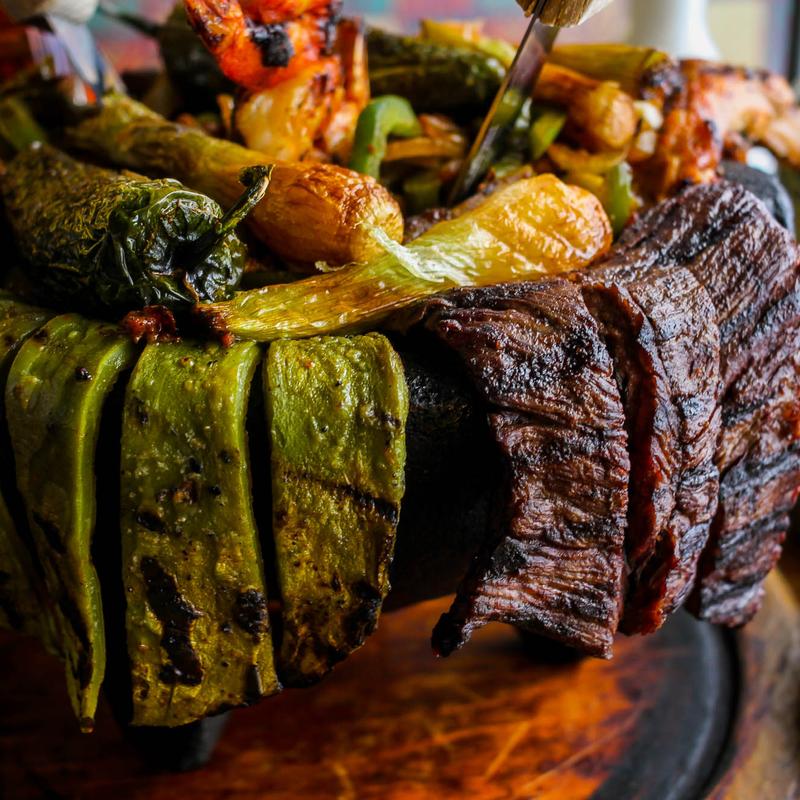 *Molcajete (stone dish for two) photo