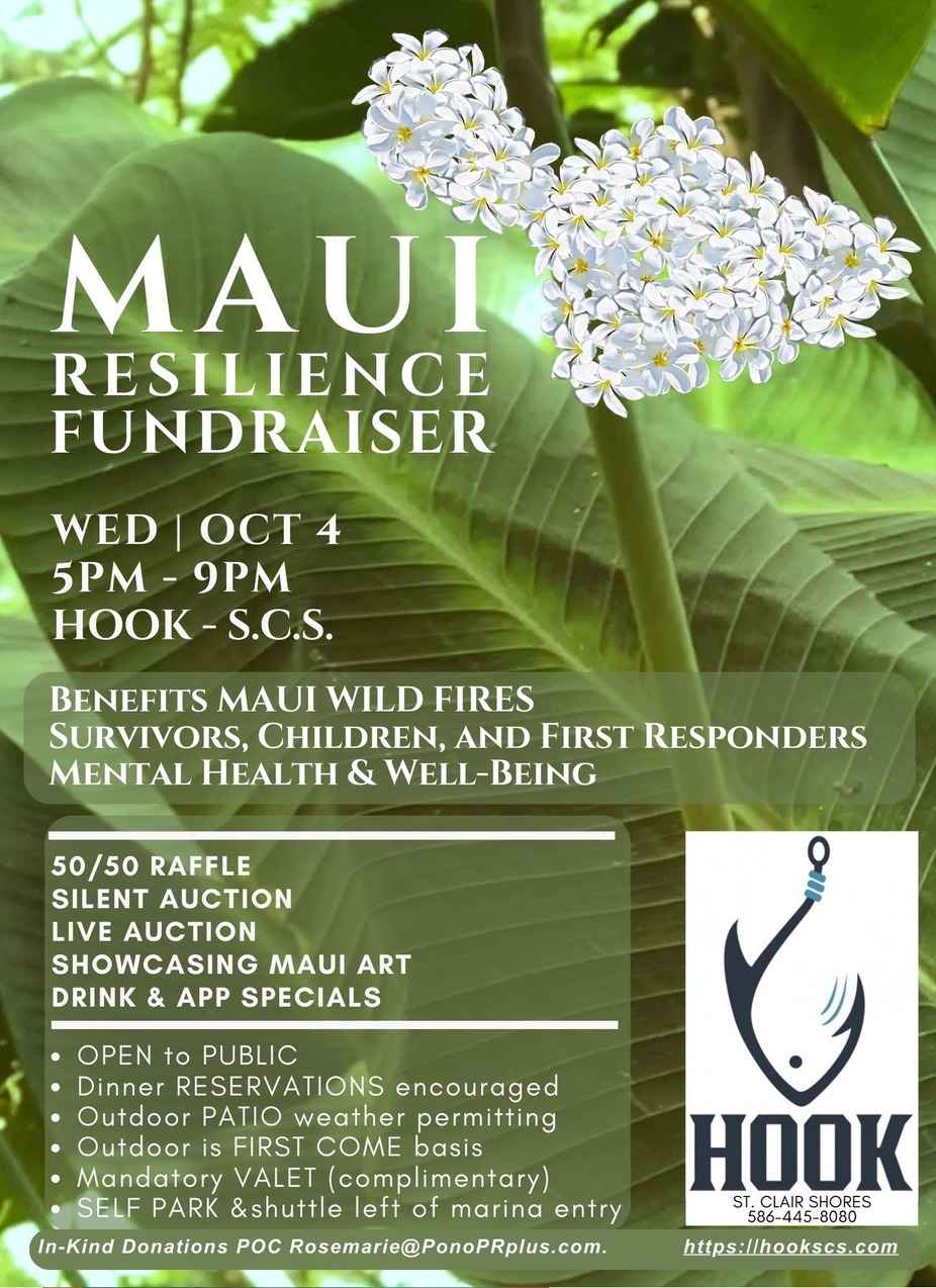 Maui Resilience Fundraiser event photo