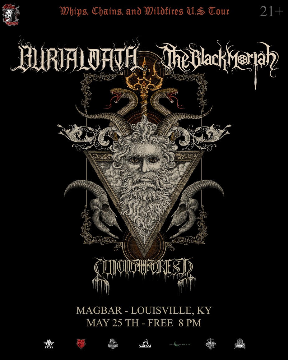 Mag Bar Metal Monday presents - The Black Moriah + Burial Oath + Suicide Forest event photo