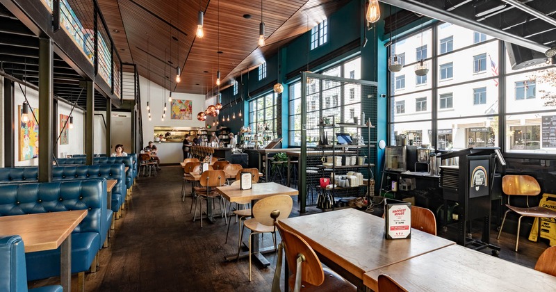 Interior dining area