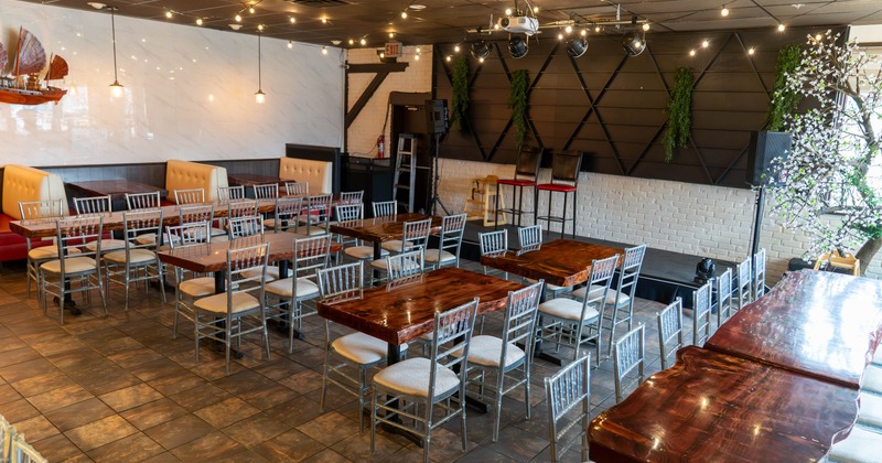 Interior, seating area