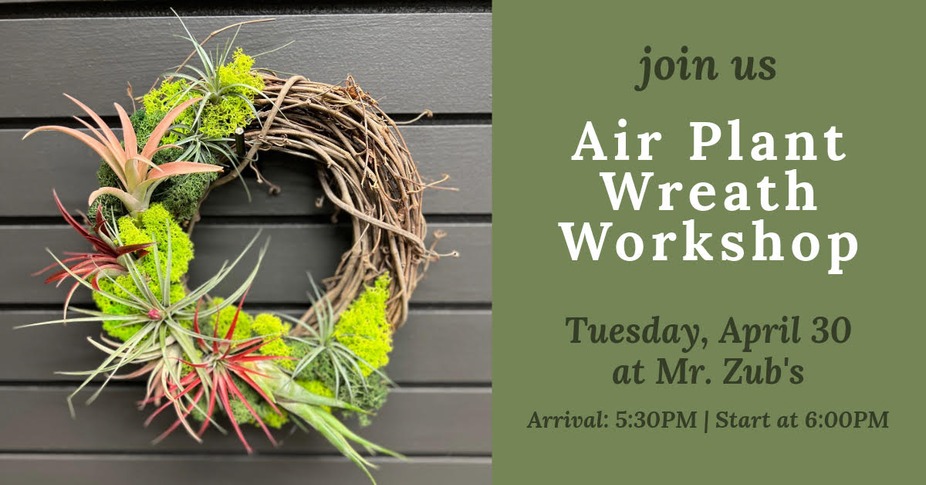 Graf's Air Plant Wreath Workshop event photo