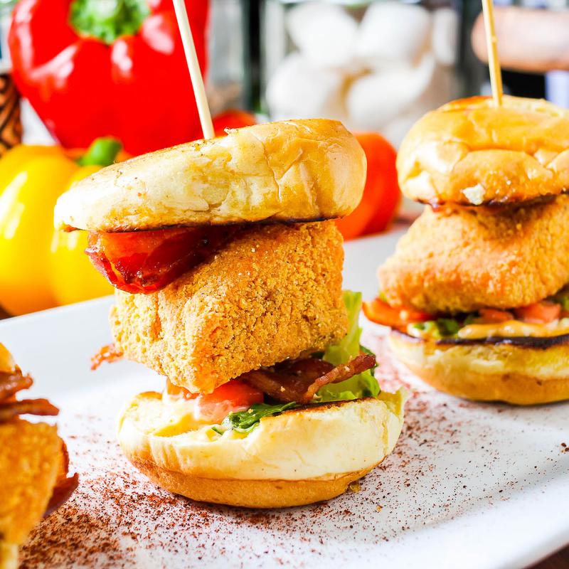 (3) Salmon Blt Sliders photo