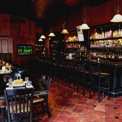 Interior, seating and bar areas.