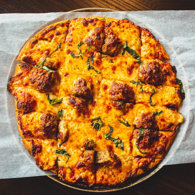 Meatball Pizza photo