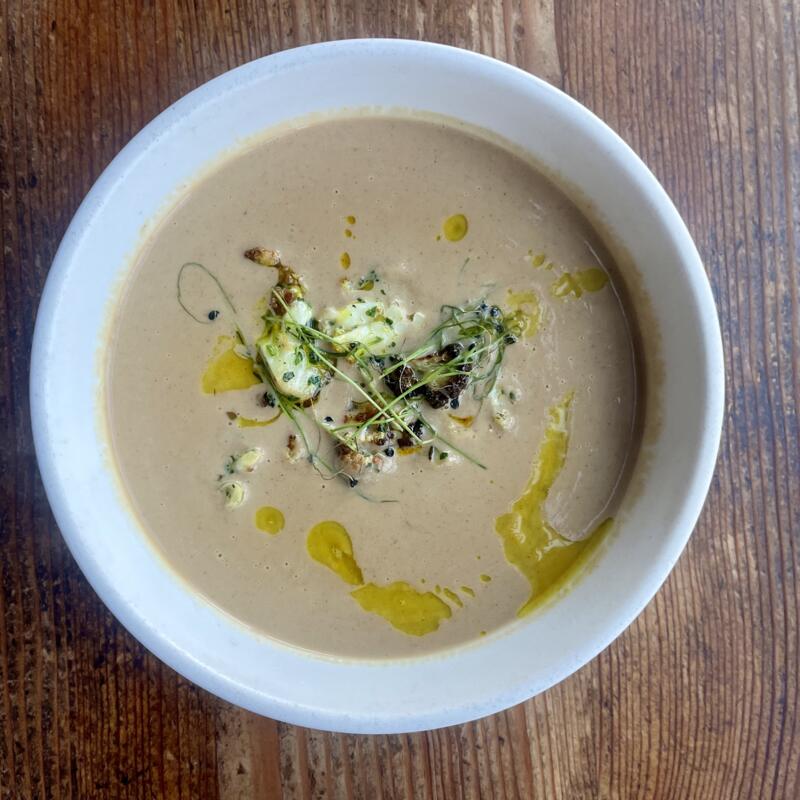Creamy Roasted Cauliflower Soup photo
