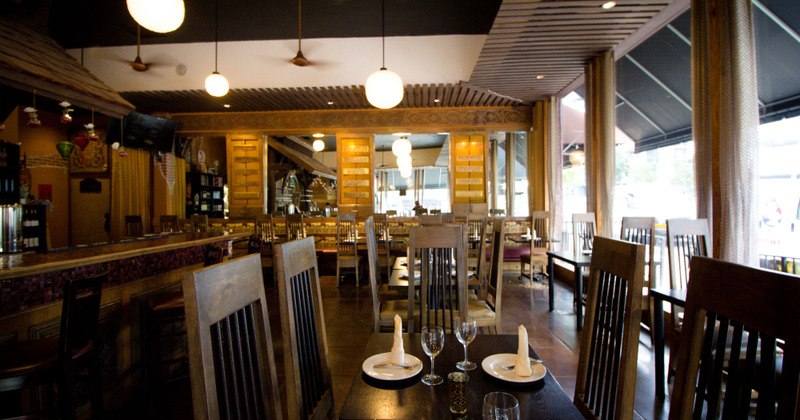 Interior, dining area