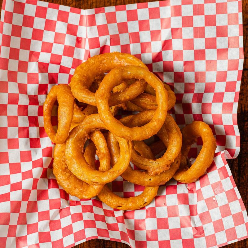 Basket of Onion Rings or Scoops photo