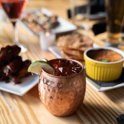 Served food and drinks.