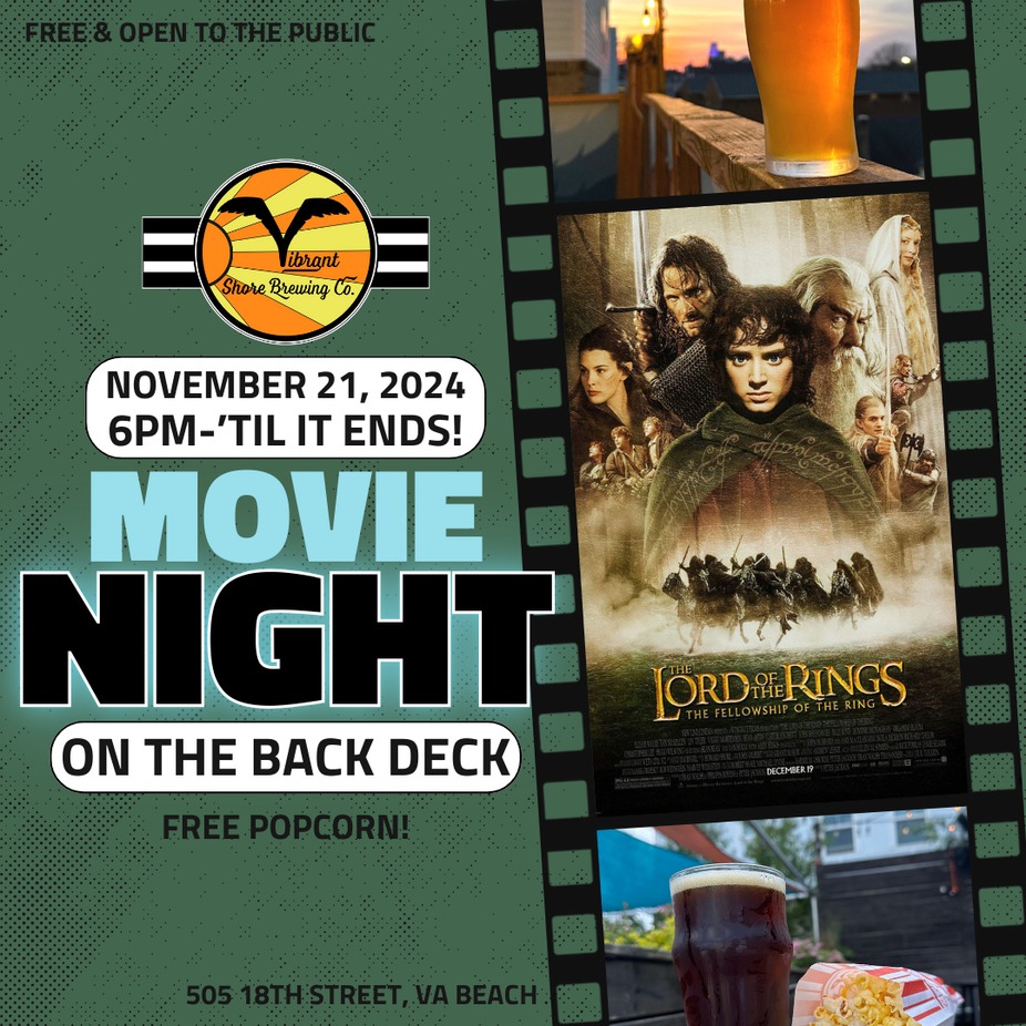 Movie Night-  Lord of the Rings: The Fellowship of the Ring event photo