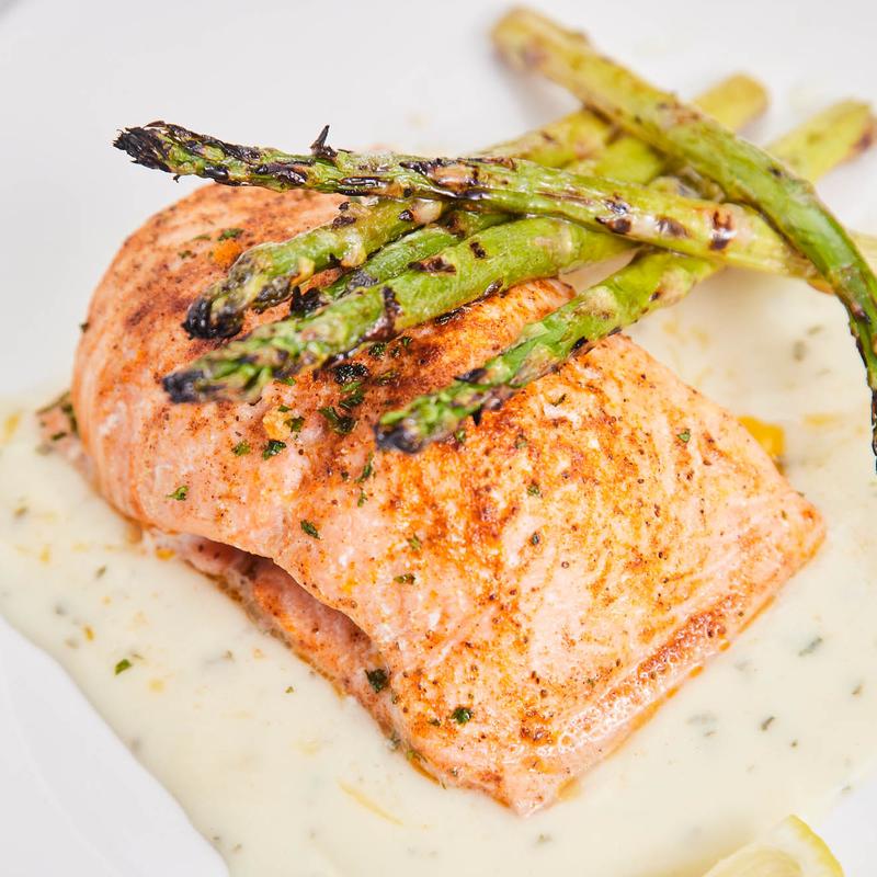 Salmon Stuffed with Crab Imperial photo