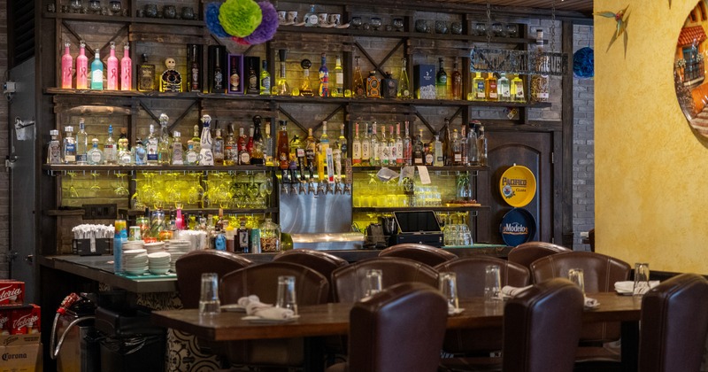 Interior, bar area