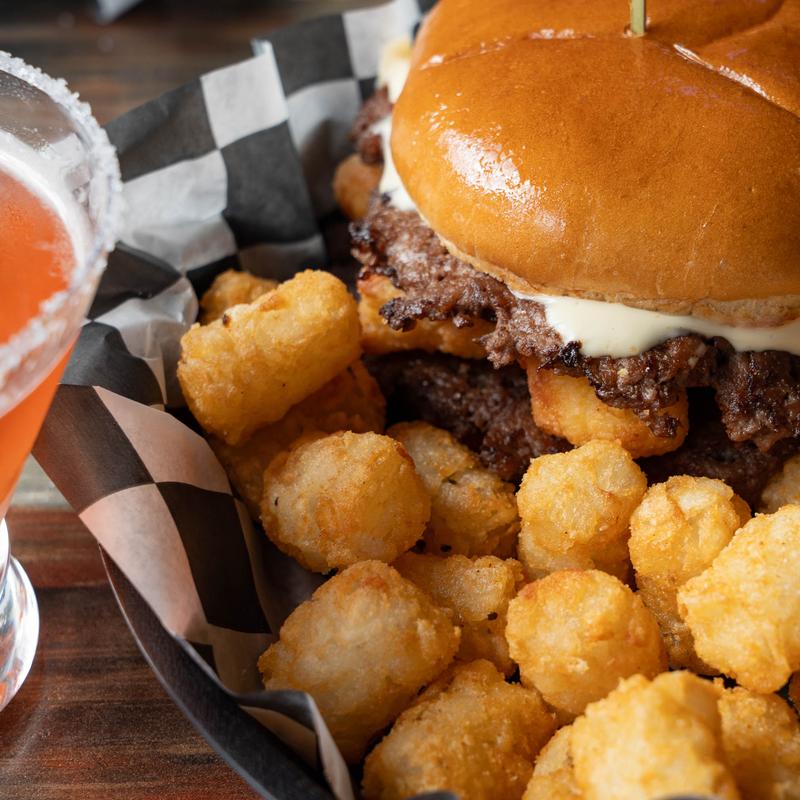 Cheese Curd  Smash Burger photo