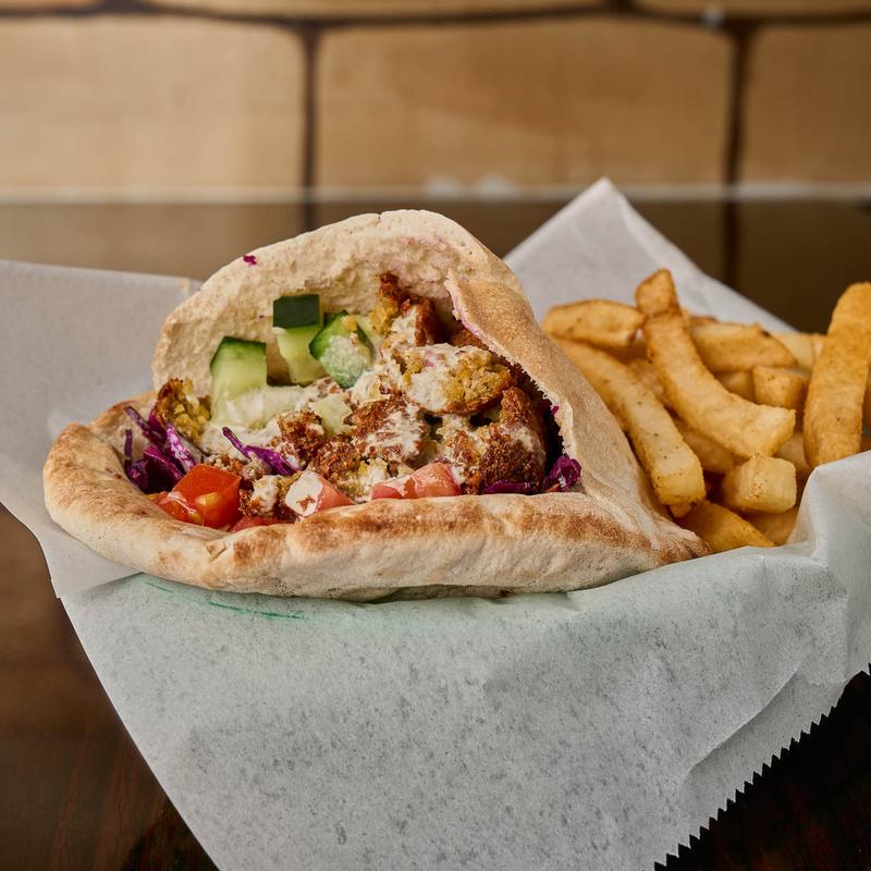 menu item 9 of 13, Falafel Sandwich