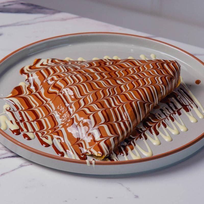 menu item 7 of 12, Triple Chocolate Crepe