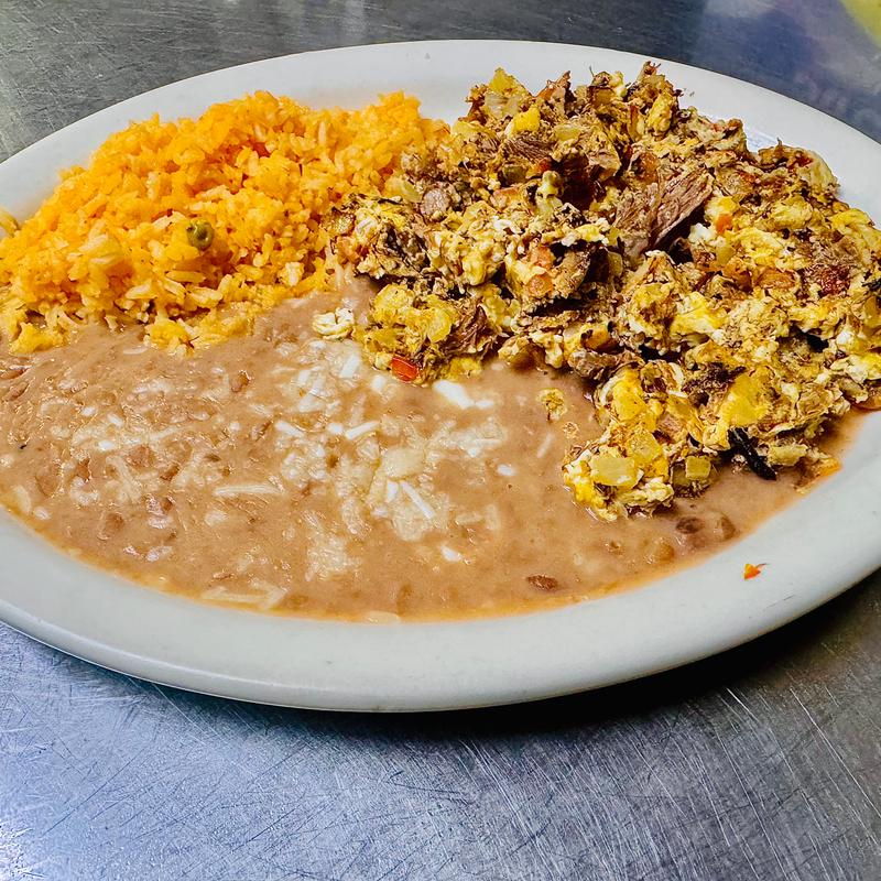 Machaca Con Huevos photo