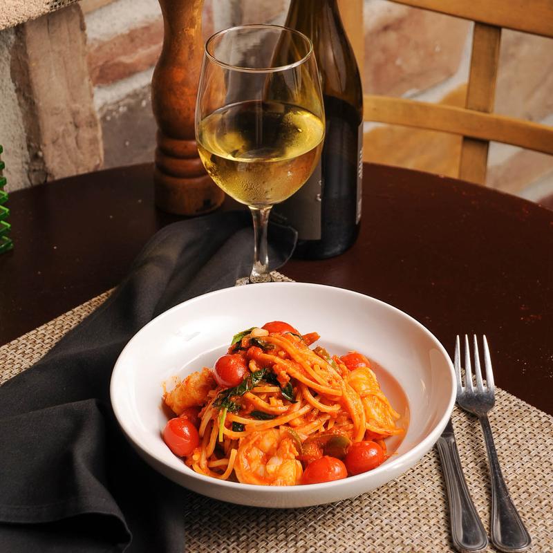 Spaghetti Con Gamberi photo