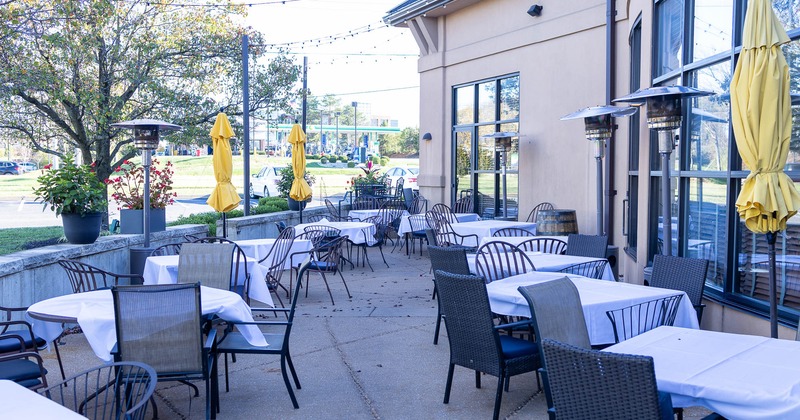 Outdoor seating area