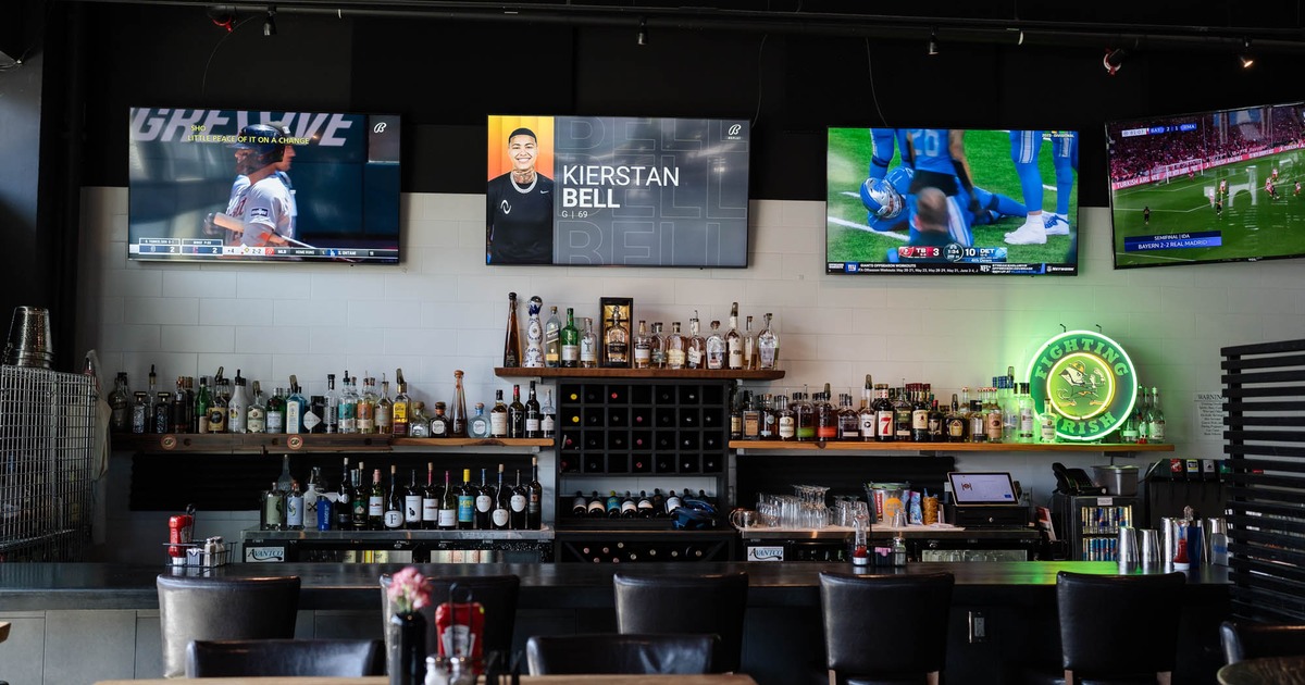 Interior, bar area