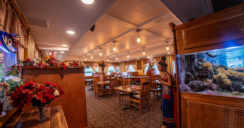Interior dining area