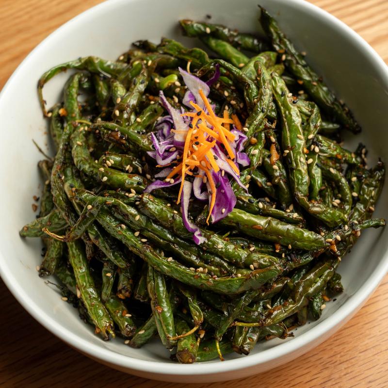 menu item 28 of 29, Garlic Green Beans