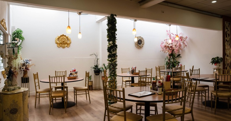 Interior, reception dining area