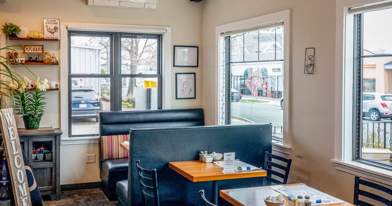 Interior seating area