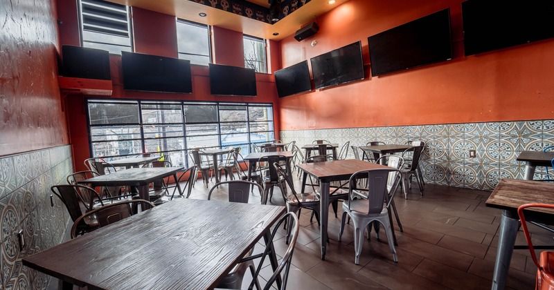 Interior, dining area