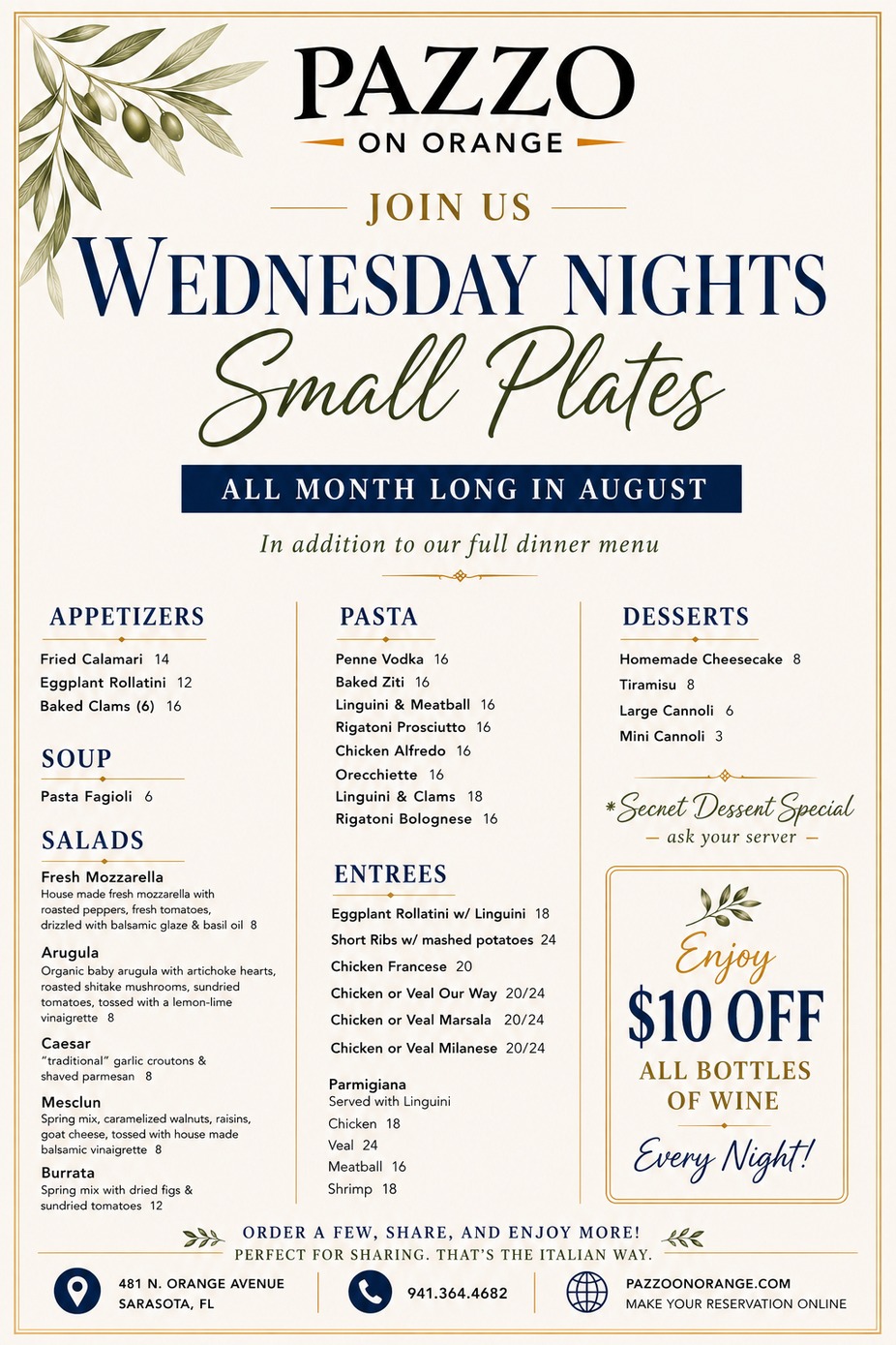Wednesday September 2nd Special 1