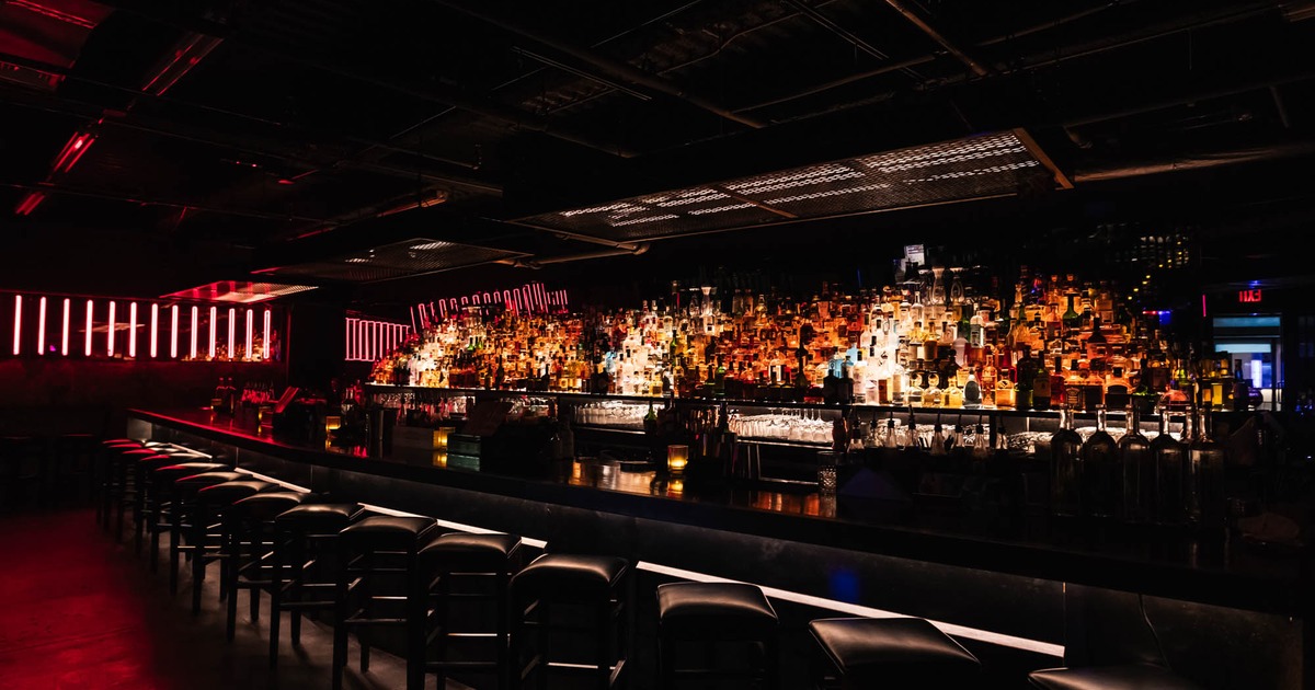 Interior, bar area