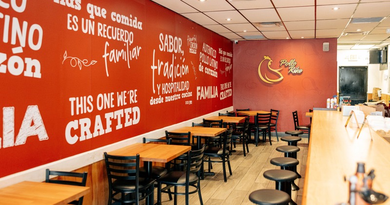Interior, dining area