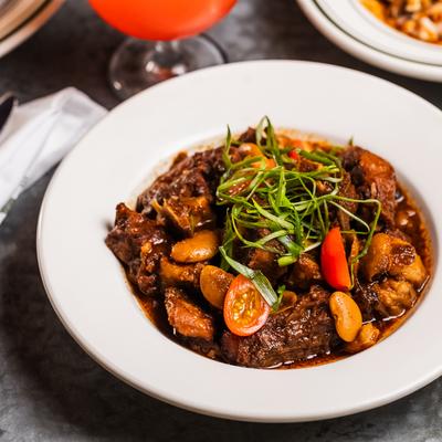 Braised Oxtail Stew.