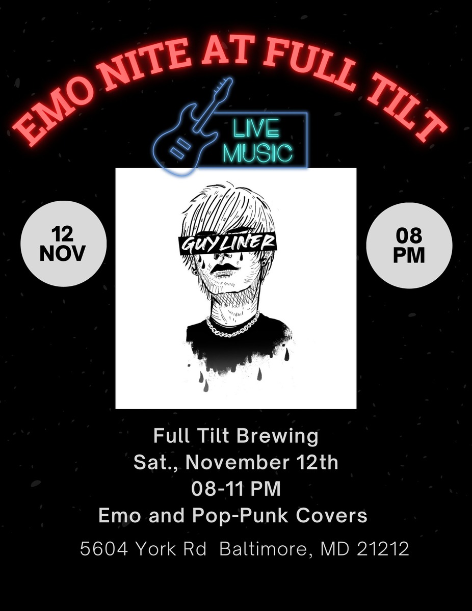 Emo Night w/ Guyliner - LIVE event photo