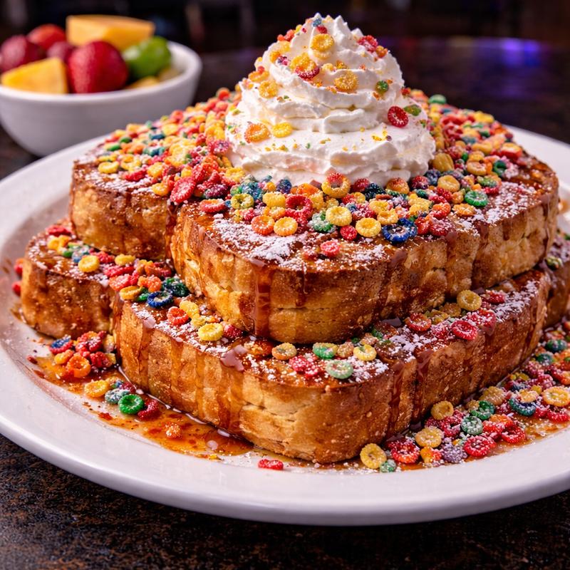 Fruity Pebble French Toast photo