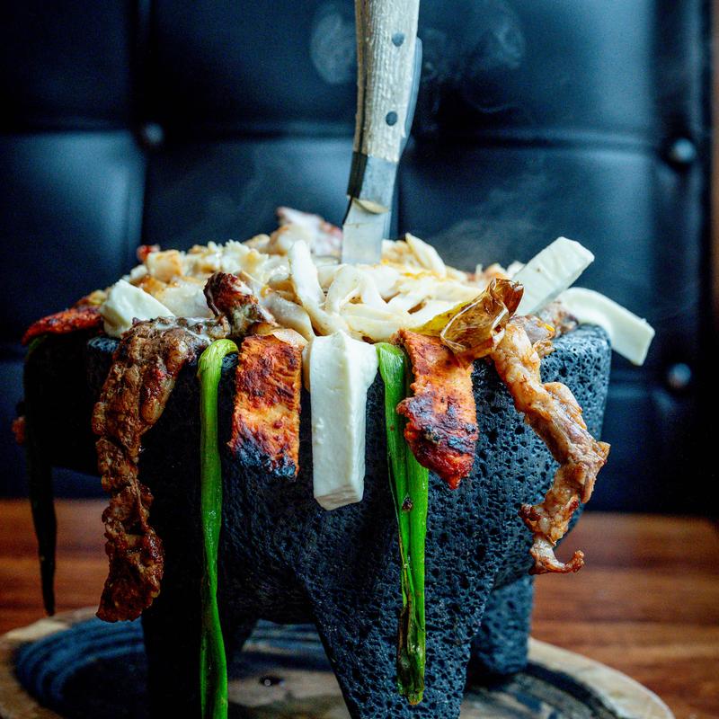 menu item 5 of 5, Molcajete