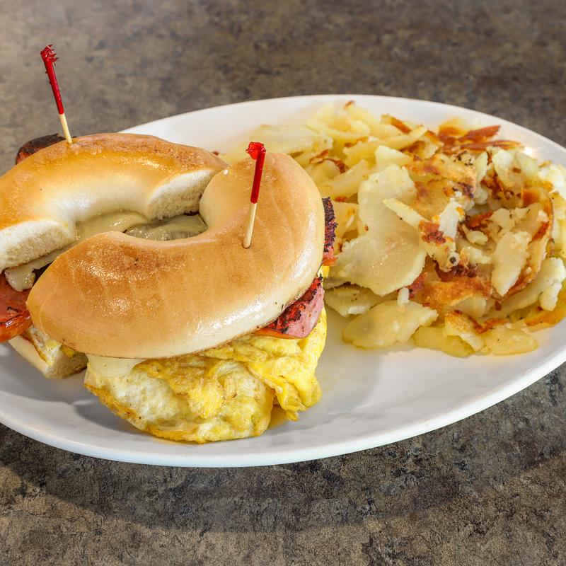 Kielbasa Breakfast Sandwich photo